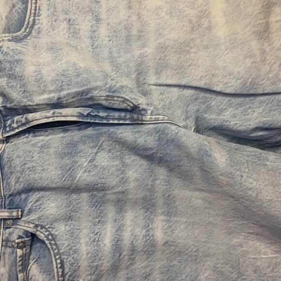 **American Eagle** Plus Size **Light Wash‎ Curvy High Rise Jeans Size 18 Stretch - Picture 7 of 7